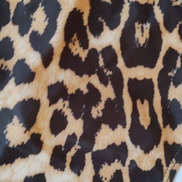 Leopard Print High Rise Bikini Sz 2XL - Picture 3 of 10
